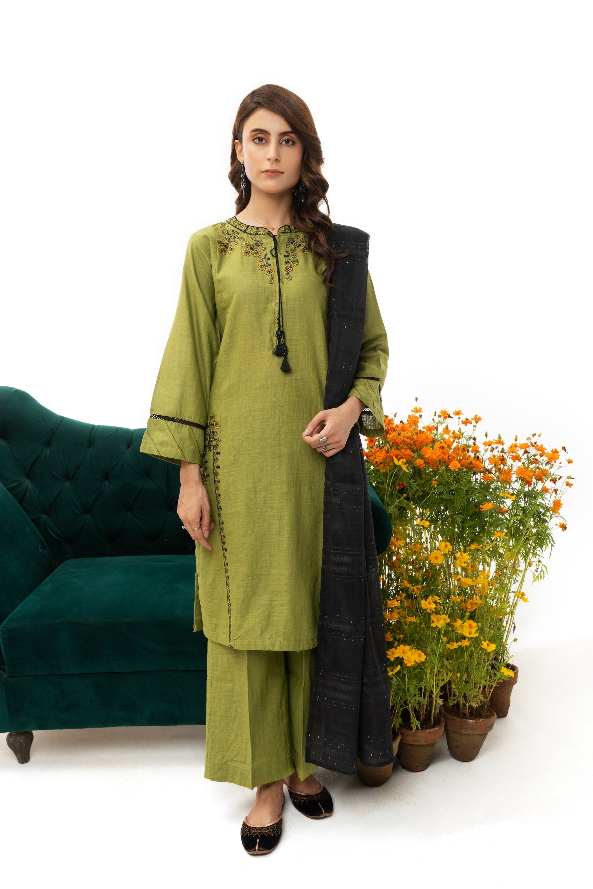 Kurti on sale with flapper