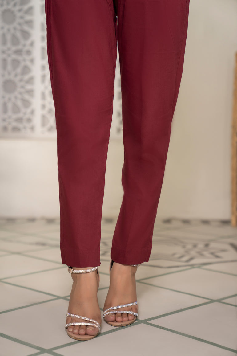 Dyed Cambric Trouser By Arfa Riwaj