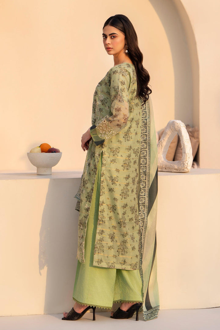 3 Piece Jade Gicha Munar Suit Pret - AR-3391 - ARFARIWAJ