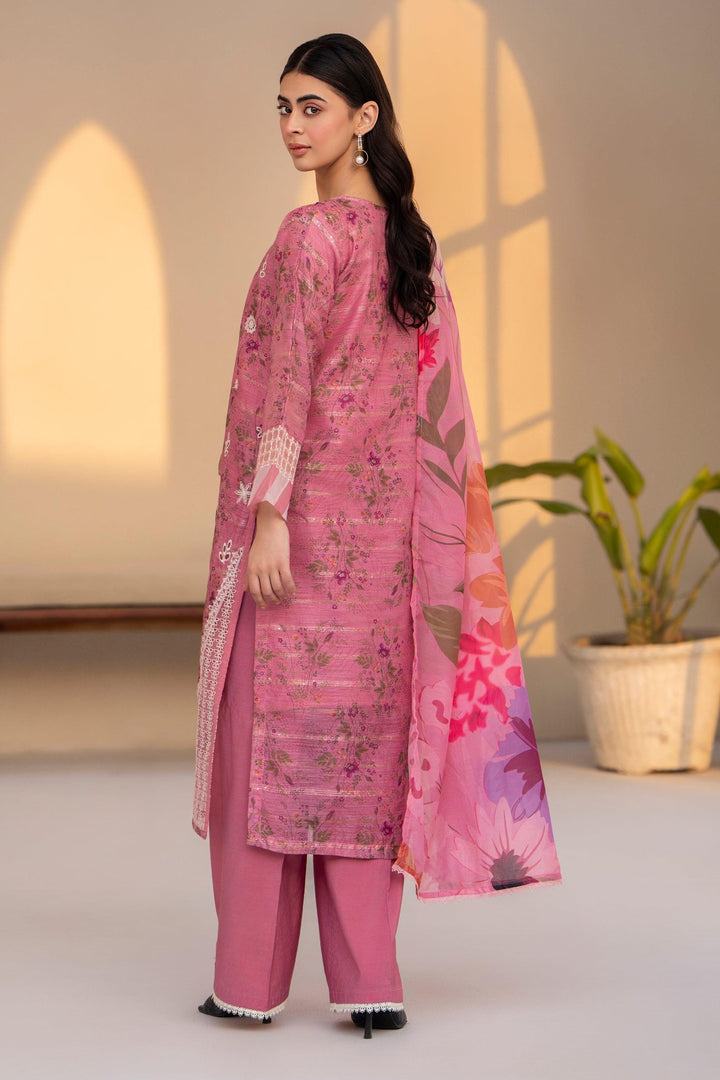 3 Piece Pink Sequence Munar Suit Pret - AR-3514 - ARFARIWAJ