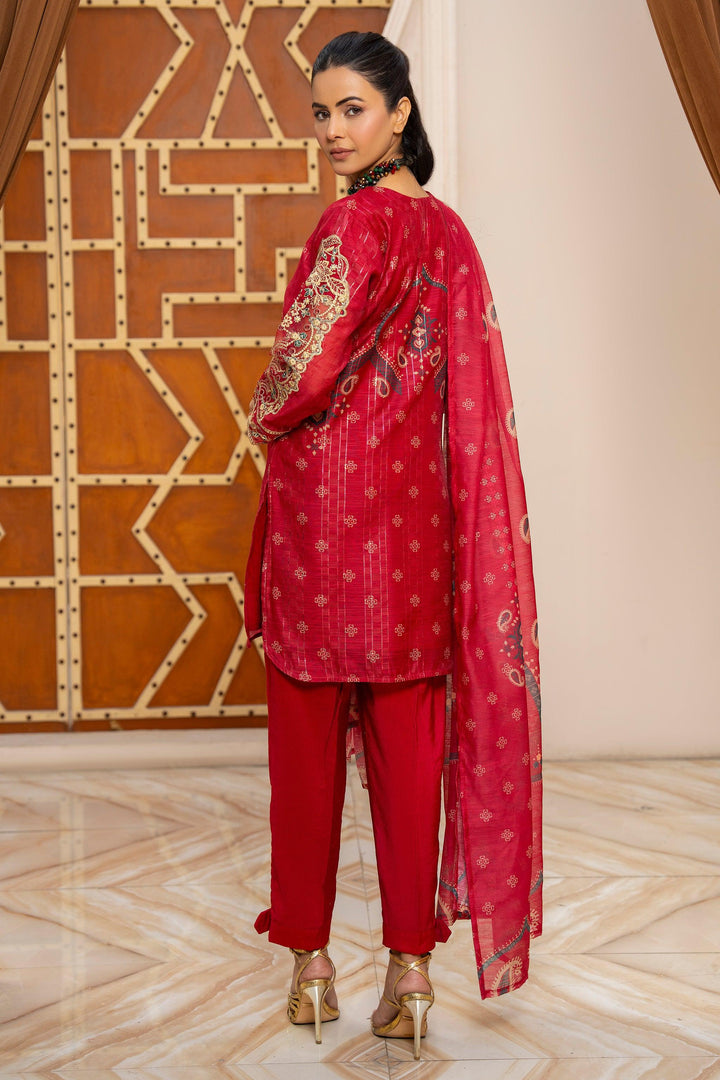3 Piece S.Pink Munnar Suit Pret - AR-3632 - ARFARIWAJ