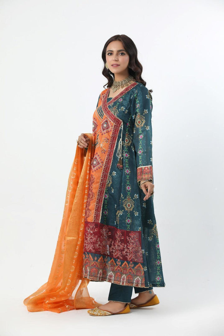 3 Piece Printed Munnar Pret - AR-2812-(Mushq)-S23 - ARFARIWAJ